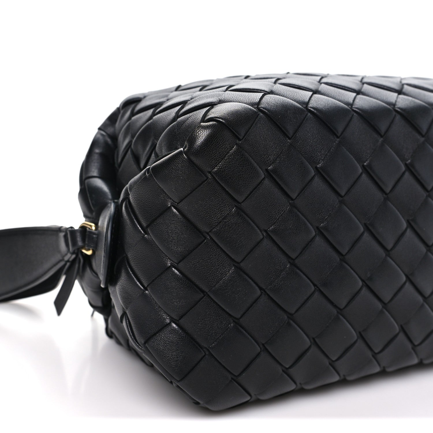 Bottega Veneta Nappa Intrecciato Gioco Top Handle Bag Black 10 of 11