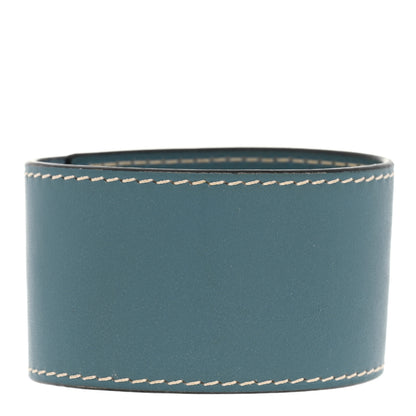 Hermes Swift Sac a Depeche Bracelet M Blue Jean 3 of 6
