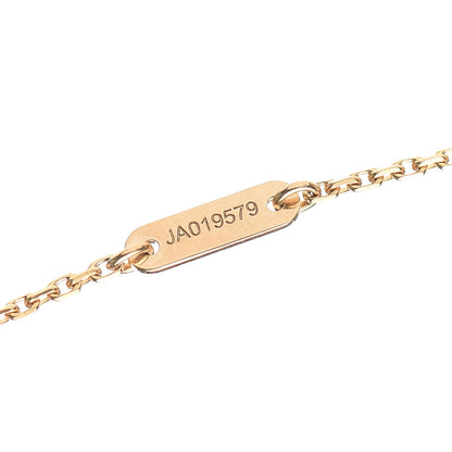 Van Cleef & Arpels 18K Yellow Gold Mother of Pearl Sweet Alhambra Pendant Necklace 5 of 7