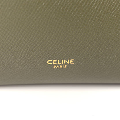 Celine Grained Calfskin Nano Belt Bag Army Green 6 of 9