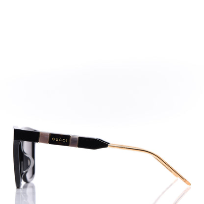 Gucci Acetate Square Sunglasses GG0599SA Black Tortoiseshell Pearlescent 3 of 10