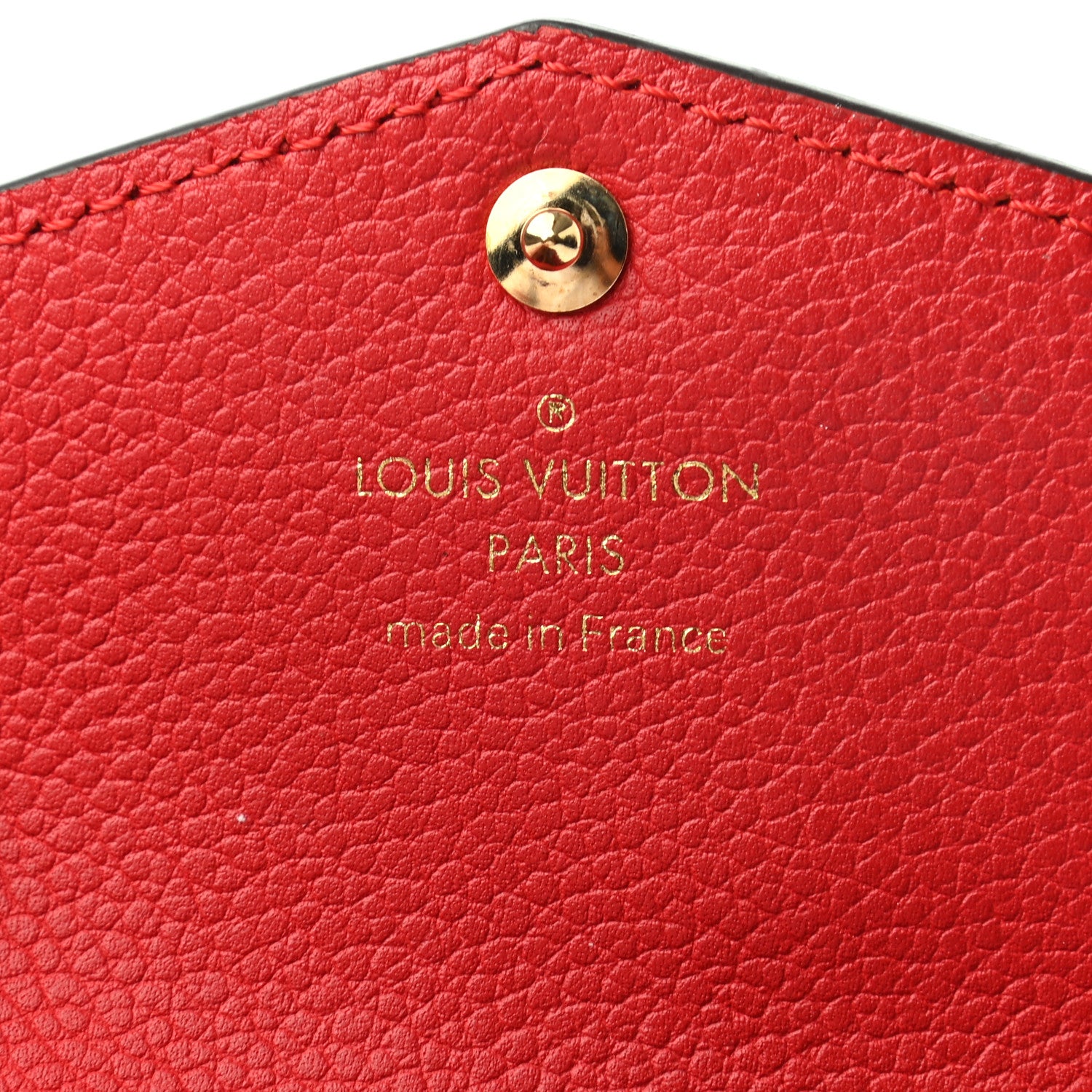 Louis Vuitton Empreinte Key Pouch Cherry 6 of 7