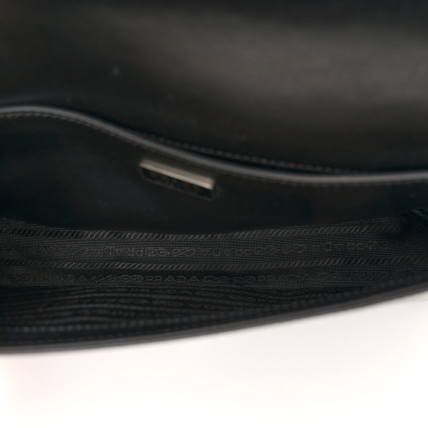 Spazzolato Femme Flap Shoulder Bag Black