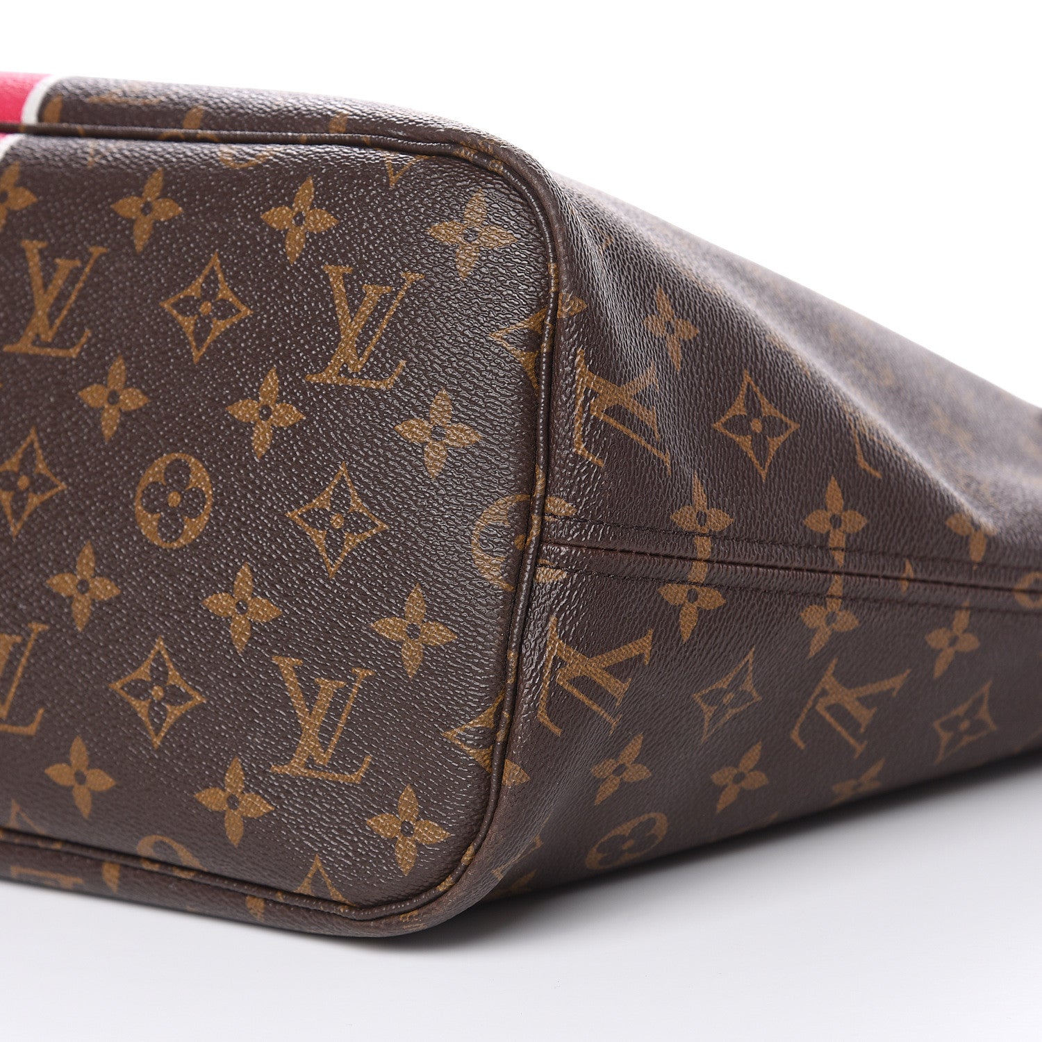 Louis Vuitton Monogram My LV Heritage Neverfull MM Fuchsia White 9 of 18