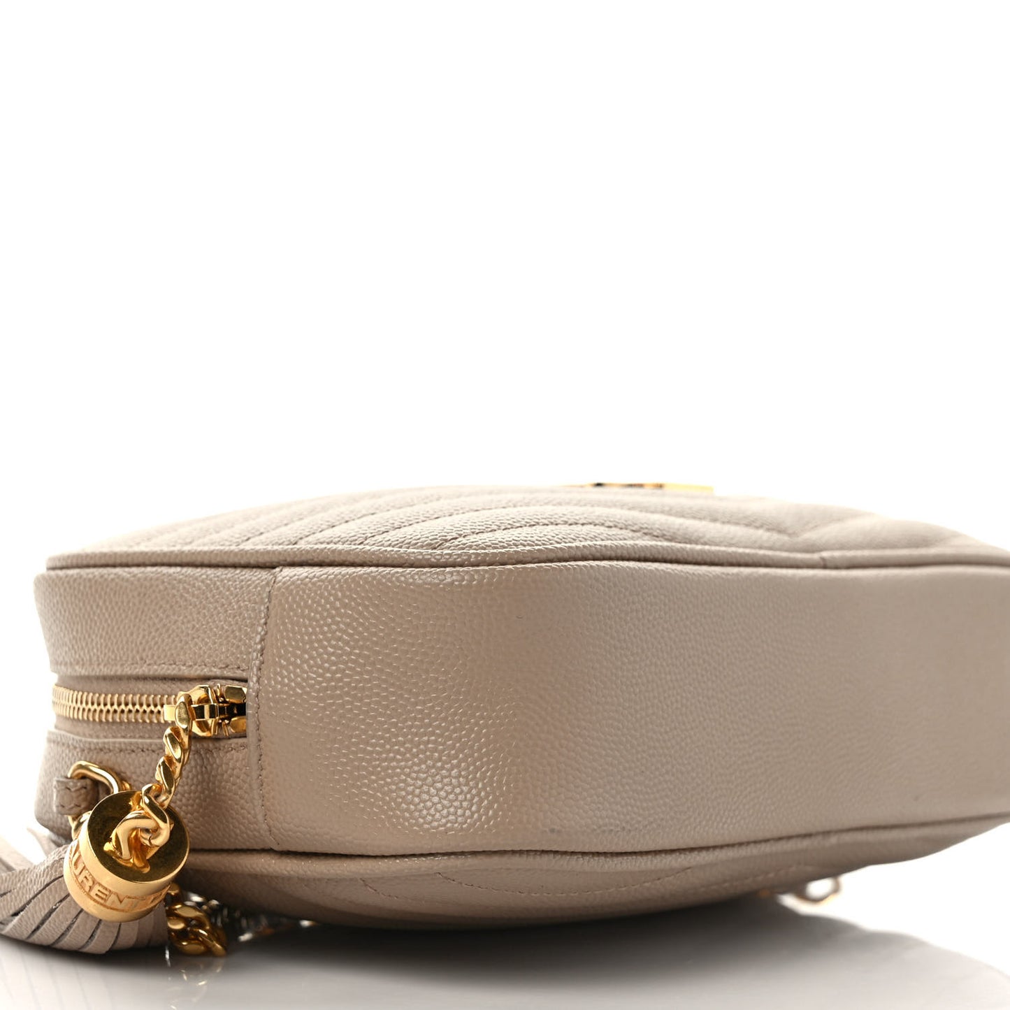 Grain De Poudre Matelasse Monogram Mini Lou Camera Bag Dark Beige