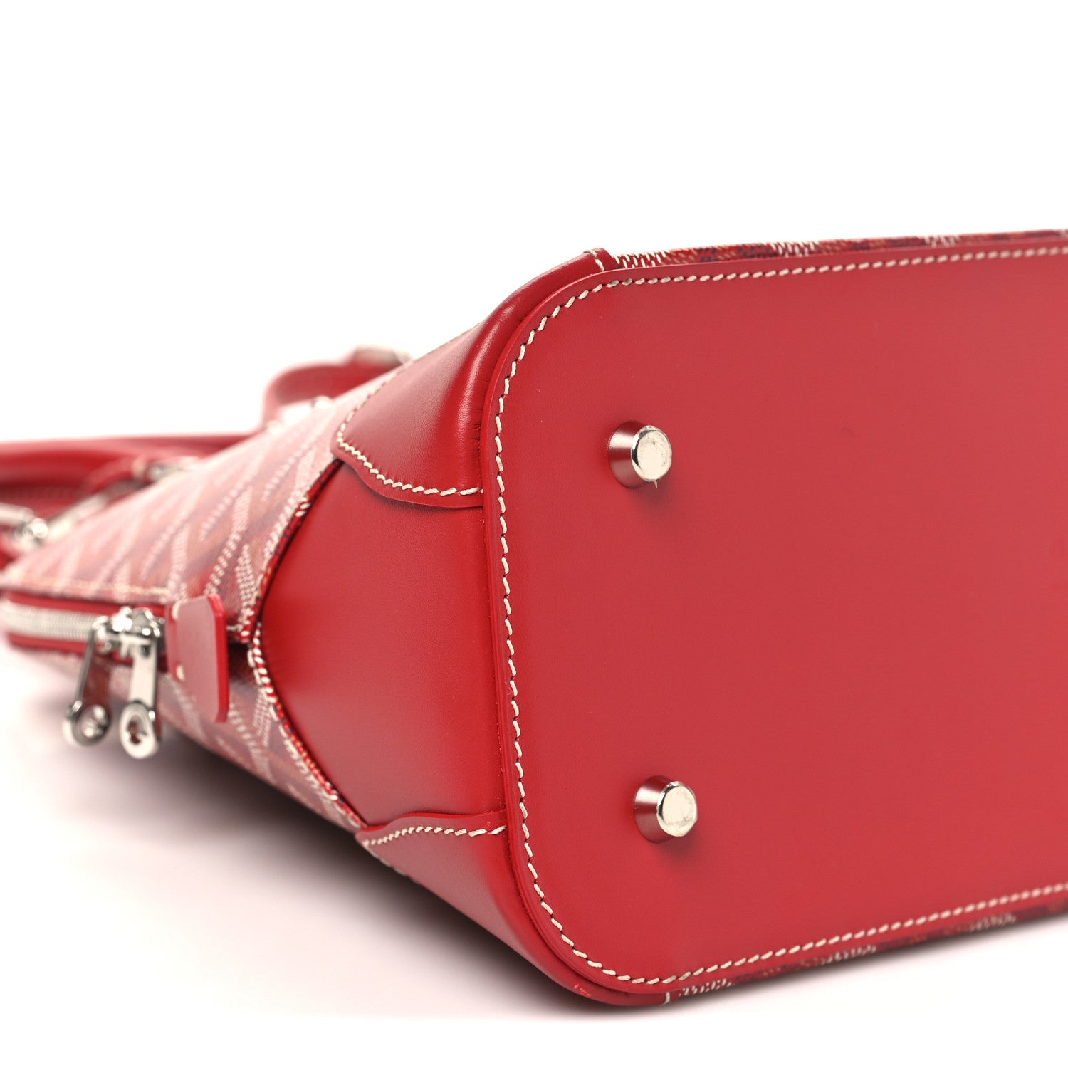 Goyard Goyardine Sac Vendome PM Red 8 of 9