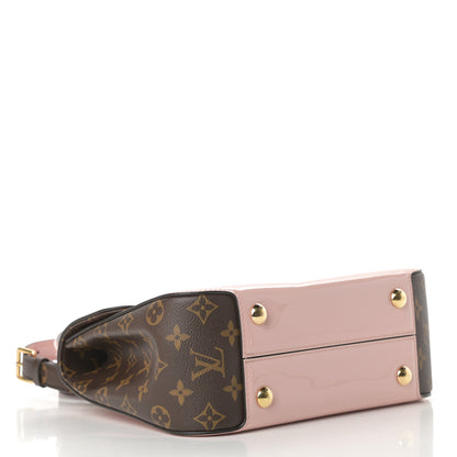 Louis Vuitton Patent Calfskin Monogram Cherrywood PM Rose Ballerine 4 of 12