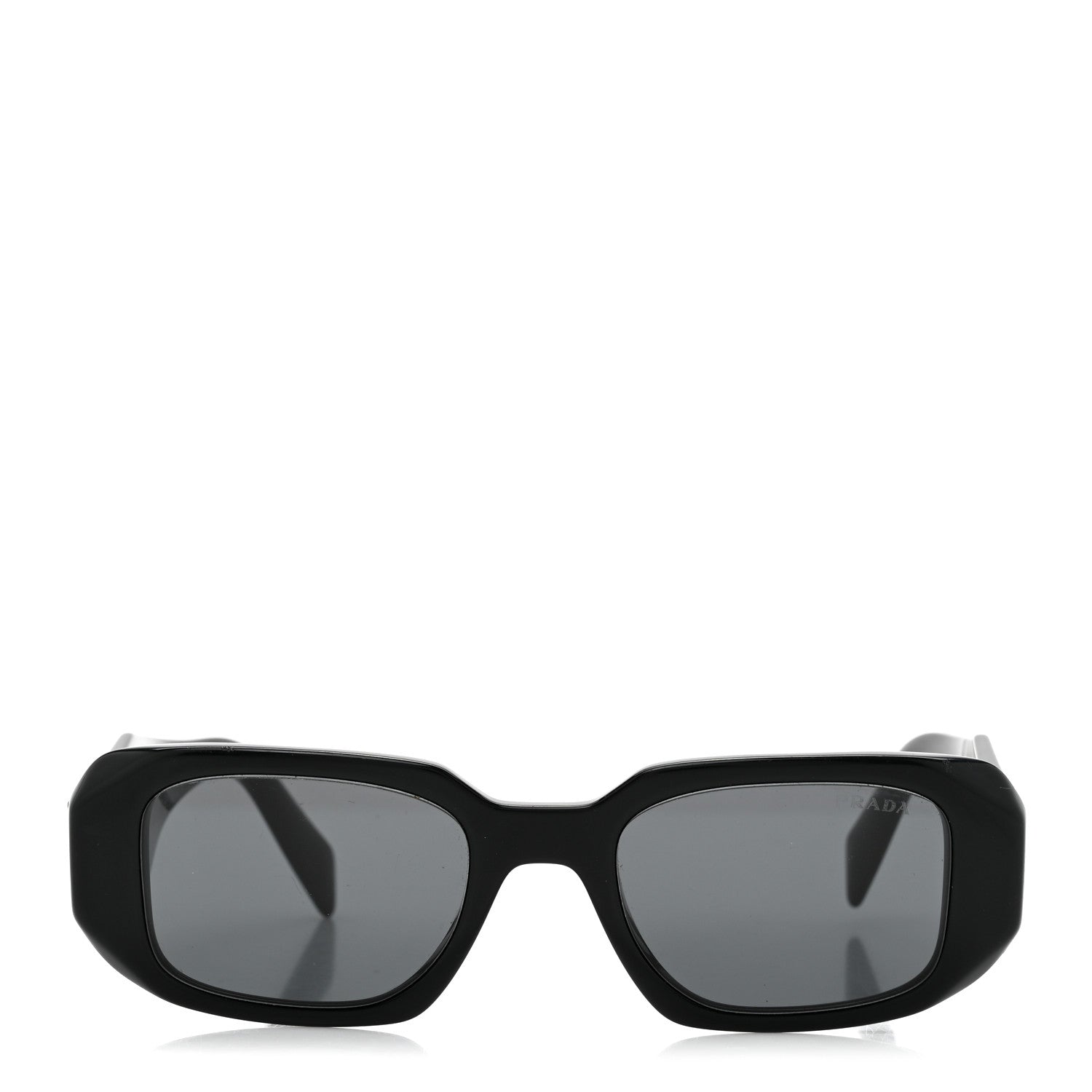 Prada Acetate Symbole Sunglasses SPR 17W Black 2 of 9