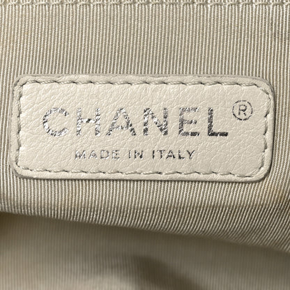 Chanel Washed Lambskin Quilted Medium Chain Around Messenger Black 6 of 11