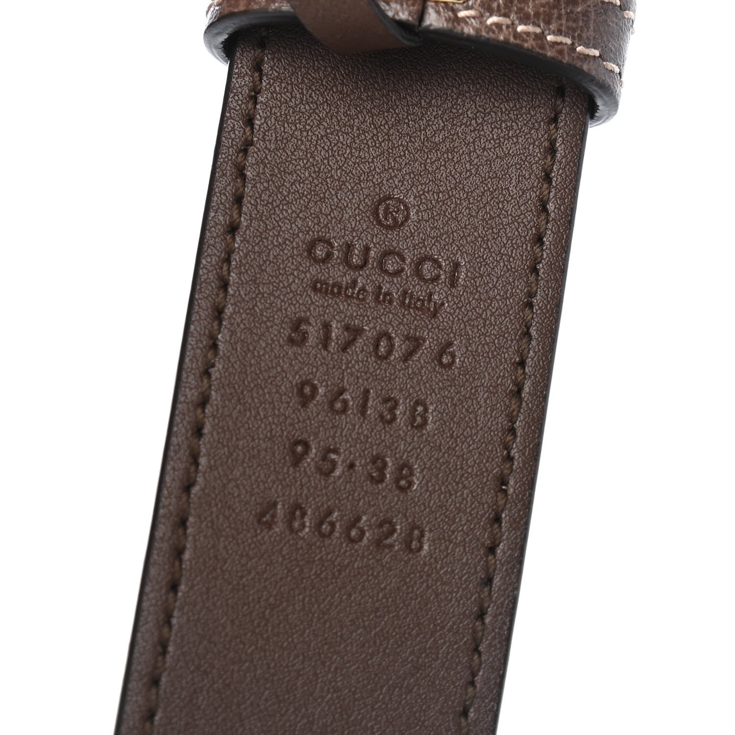 Gucci GG Supreme Monogram Small Ophidia Belt Bag 95 38 Dark Brown 7 of 9