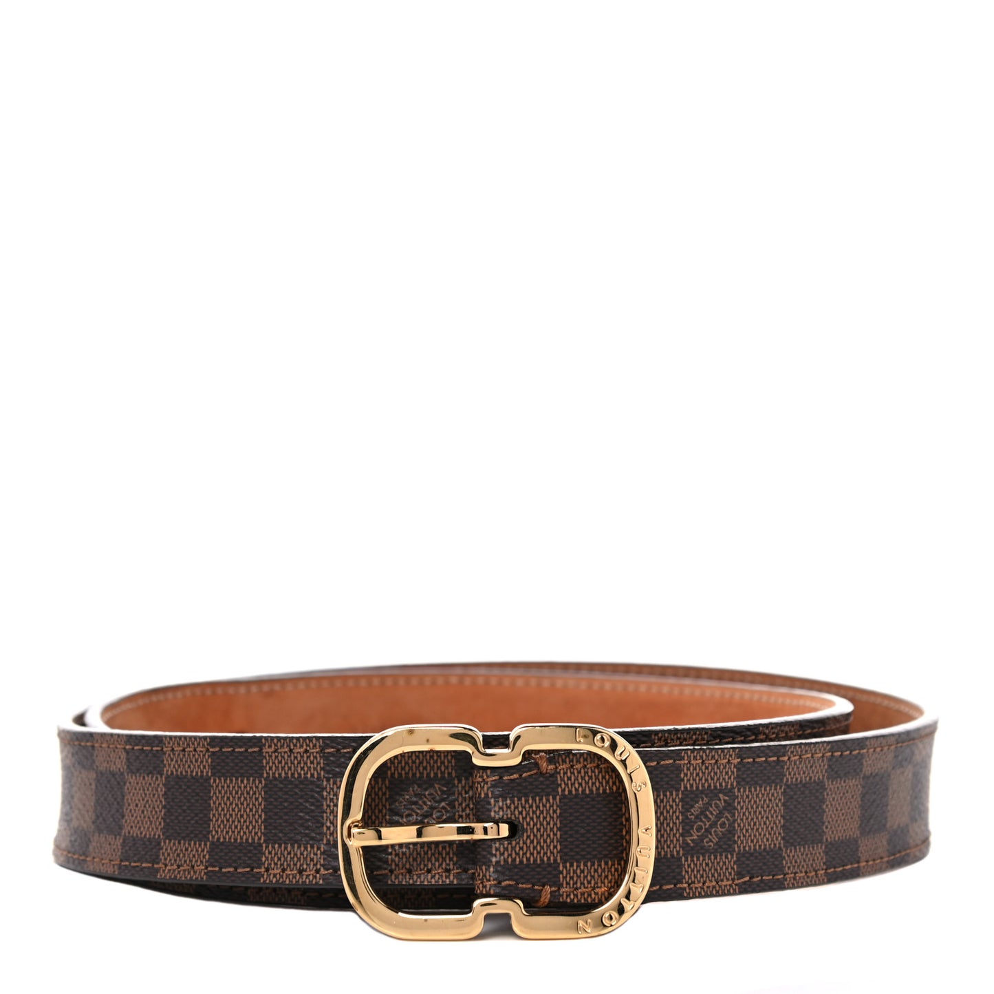 Damier Ebene Mini 25mm Belt 80 32