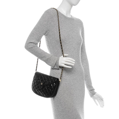 Chanel Lambskin Quilted Shoulder Bag Black 2 of 10