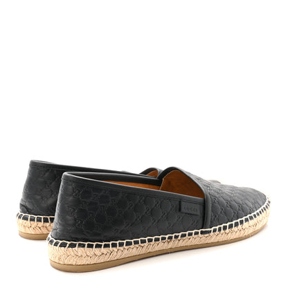 Gucci Microguccissima Signature Espadrilles 38.5 Black 5 of 9