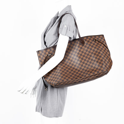 Louis Vuitton Damier Ebene Neverfull GM 3 of 9