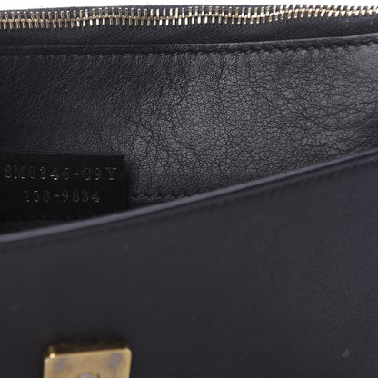 Fendi Vitello Flamingo Tube Wallet on Chain Black 9 of 10