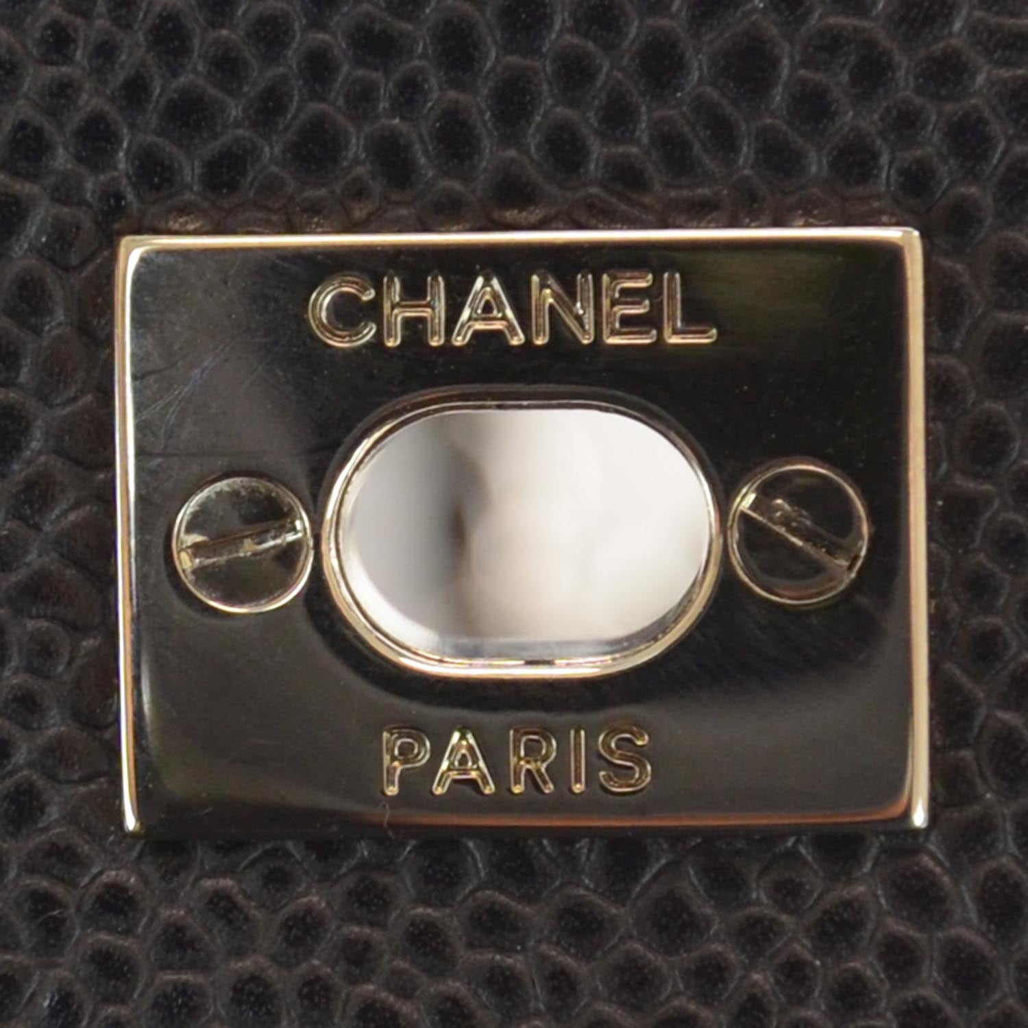 Chanel Caviar Jumbo Single Flap Black 8 of 10