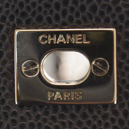 Chanel Caviar Jumbo Single Flap Black 8 of 10