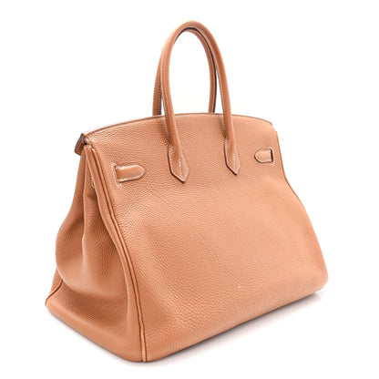Hermes Togo Birkin 35 Gold 3 of 12