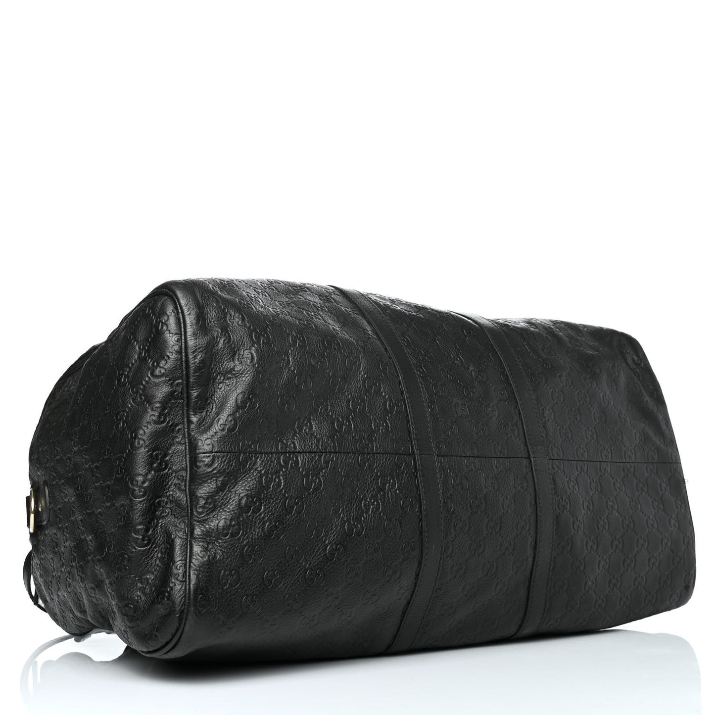 Guccissima Large Carry On Duffle Black