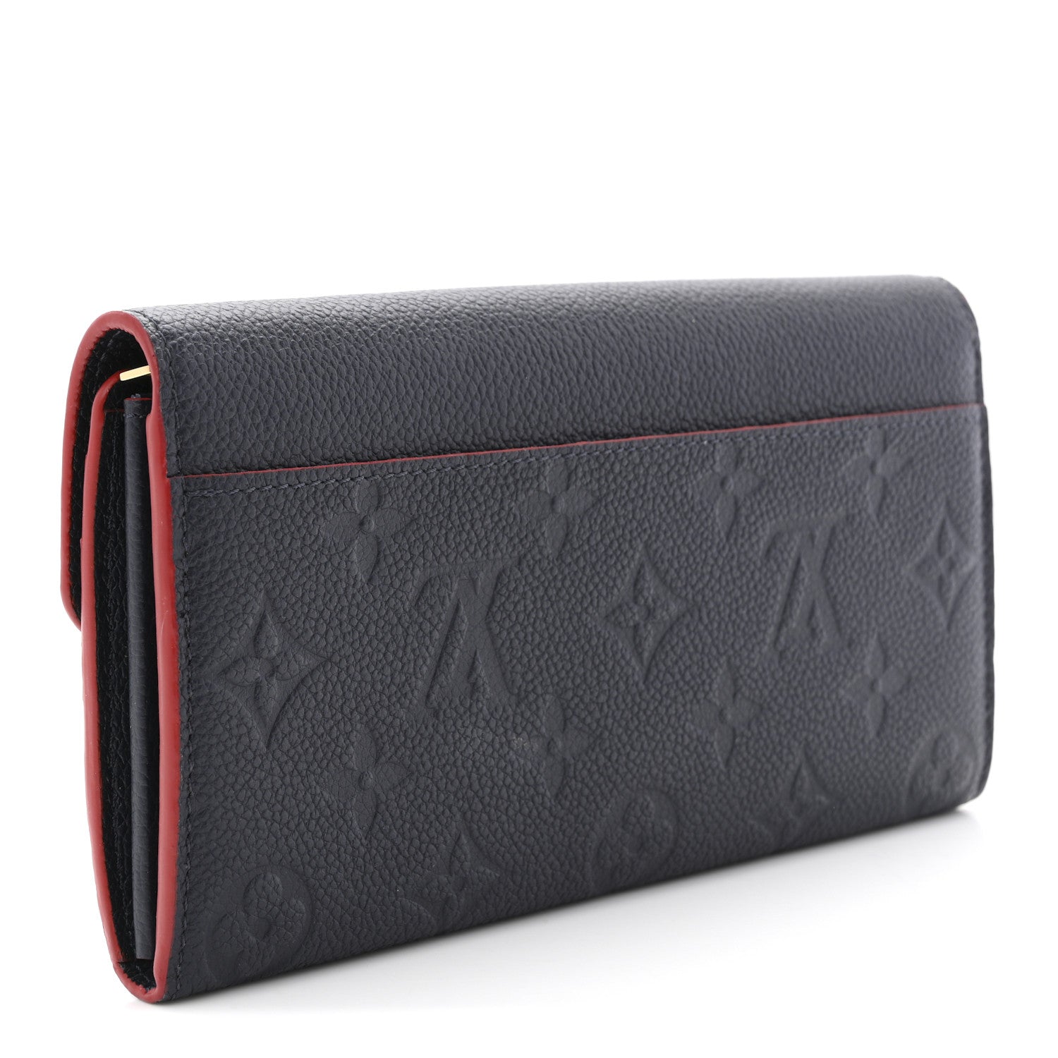 Louis Vuitton Empreinte Sarah Wallet NM Marine Rouge 3 of 8