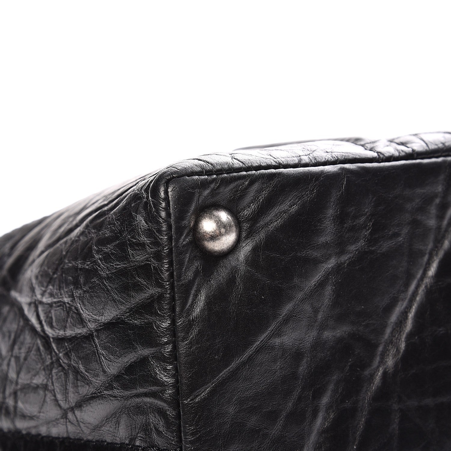 Chanel Calfskin Small Shopping In Moscow Tote Black 8 of 9