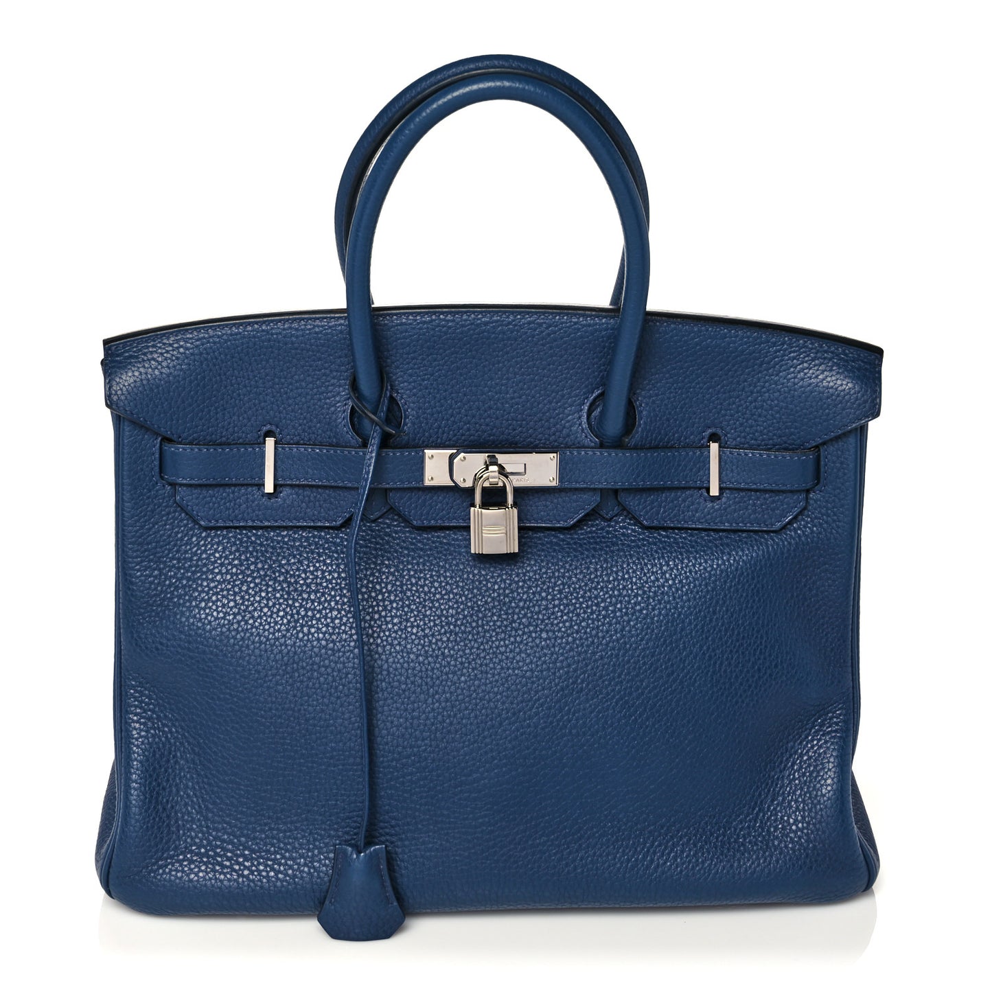 Taurillon Clemence Birkin 35 Bleu Brighton