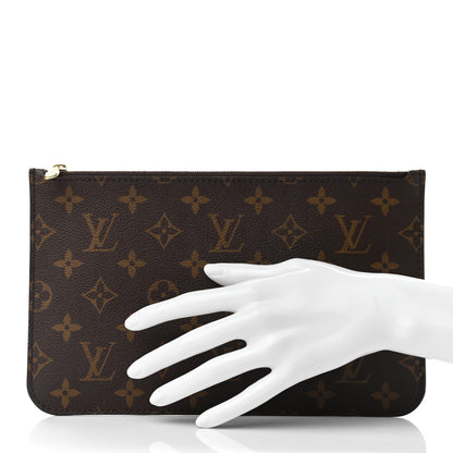 Louis Vuitton Monogram Neverfull MM GM Pochette 2 of 7