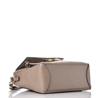 Chloe Calfskin Small Faye Day Shoulder Bag Motty Grey 5 of 8