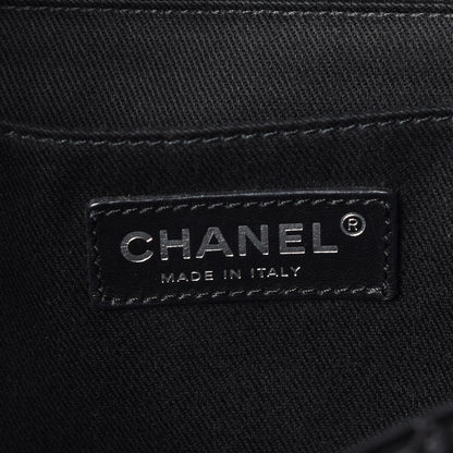 Chanel Vinyl Quilted In the Business Flap Bag Black 8 of 9
