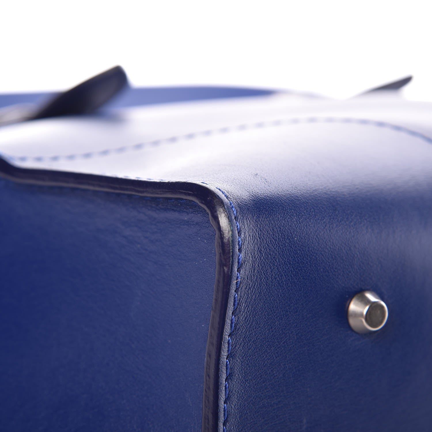 Alexander McQueen Smooth Calfskin Legend Satchel Ultramarine 9 of 14