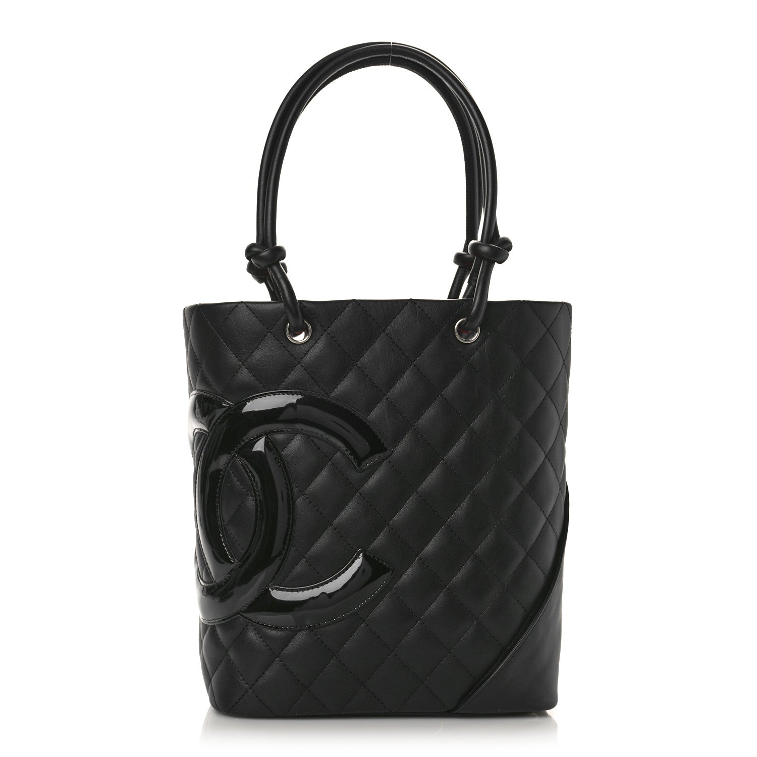 Chanel Calfskin Quilted Medium Cambon Tote Black 1 of 9