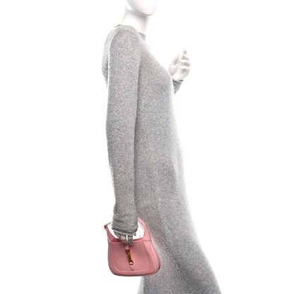 Gucci Boarded Dyana Lux Calfskin Mini Jackie 1961 Hobo Wild Rose 2 of 9