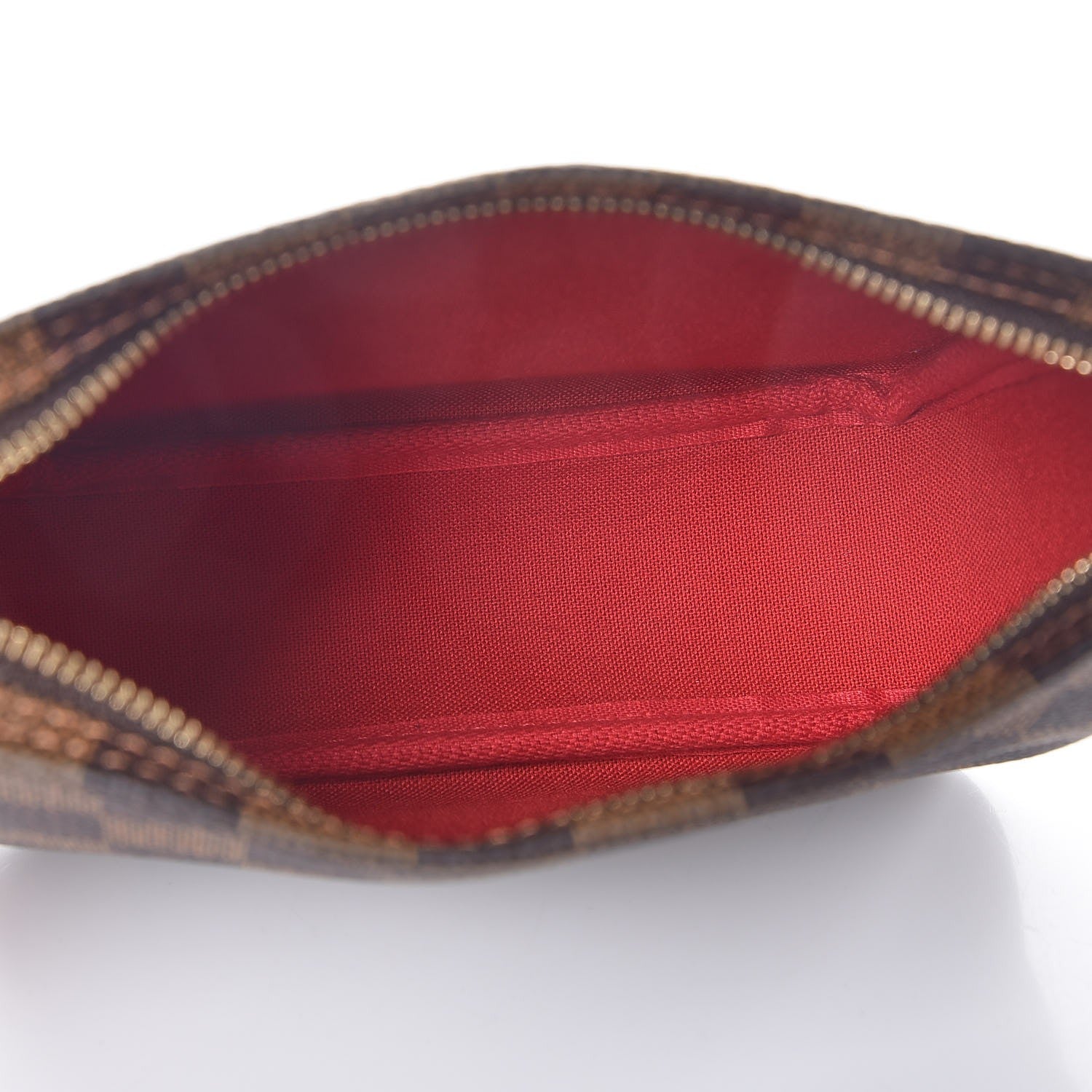 Louis Vuitton Damier Ebene Trousse Make Up Bag Pochette 5 of 8