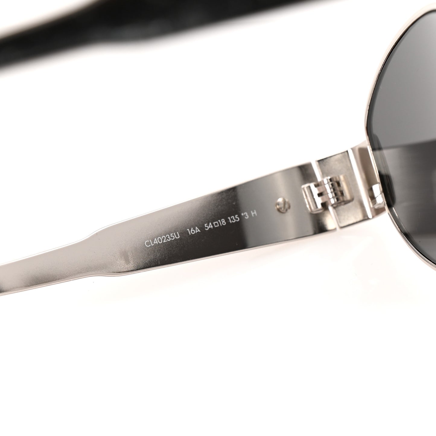 Metal Triomphe 01 Sunglasses CL40235U Silver Black