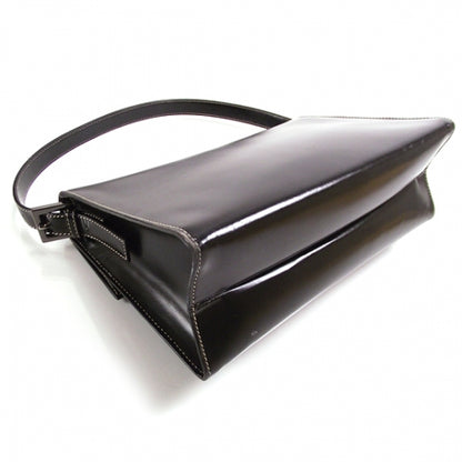 Fendi Leather Baguette Bag Black 5 of 13