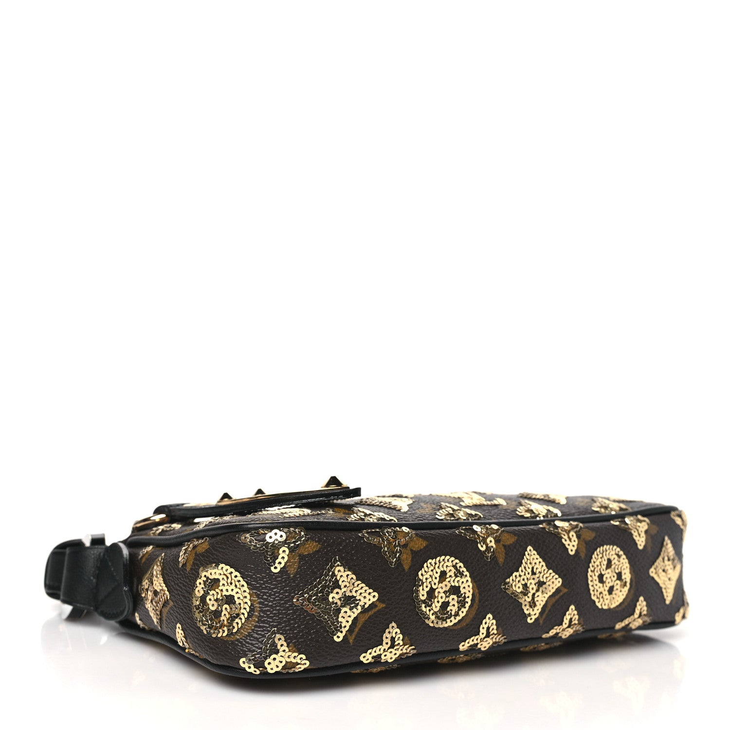 Louis Vuitton Monogram Sequins Eclipse Pochette Gold 4 of 9