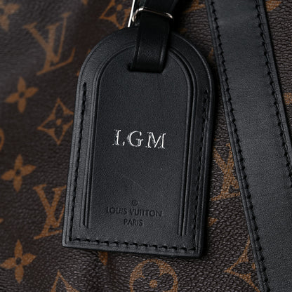 Louis Vuitton Monogram Macassar Keepall Bandouliere 55 10 of 10