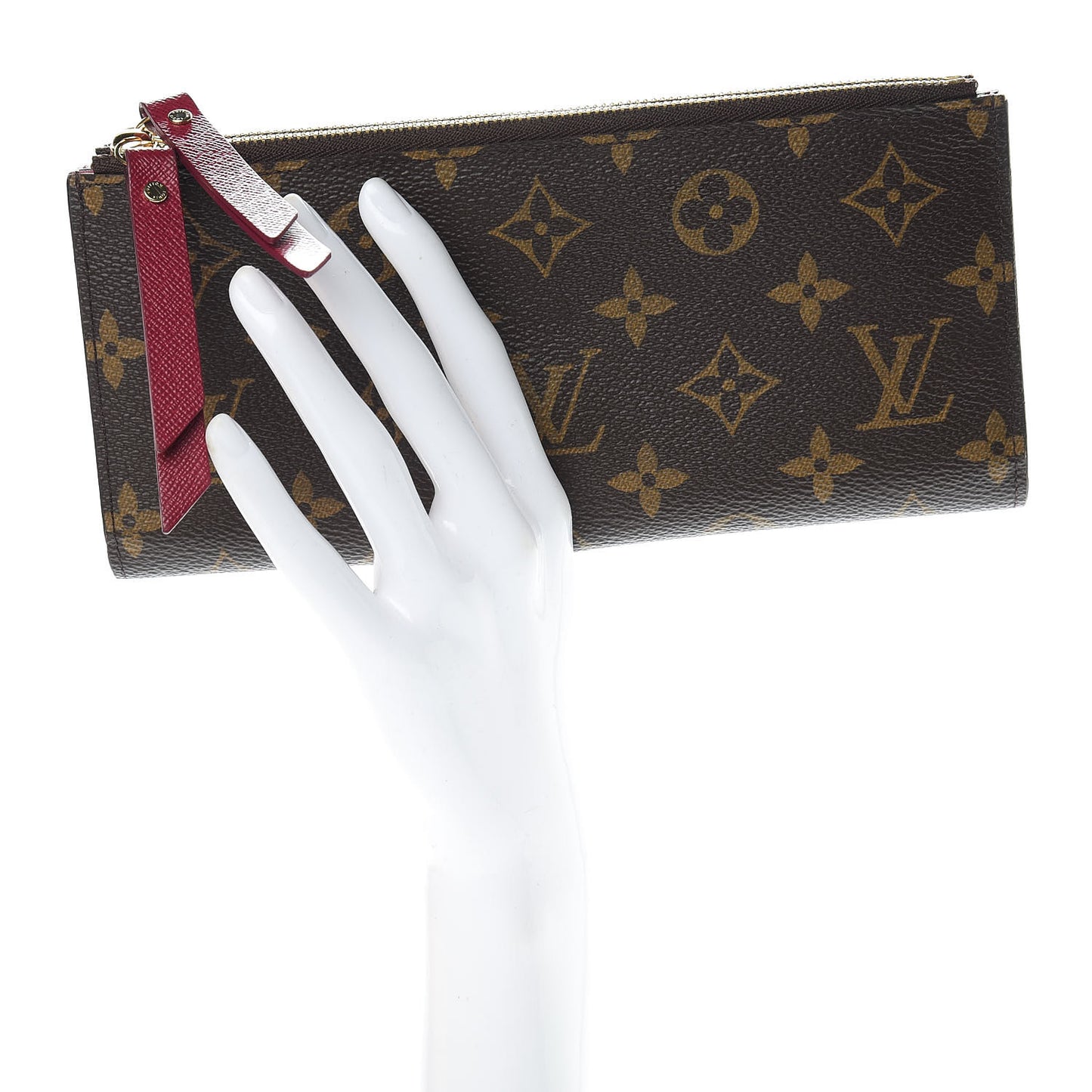 Monogram Adele Wallet Fuchsia