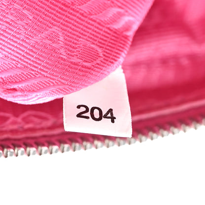 Prada Canvas Grommet Canapa Tote Pink 8 of 18