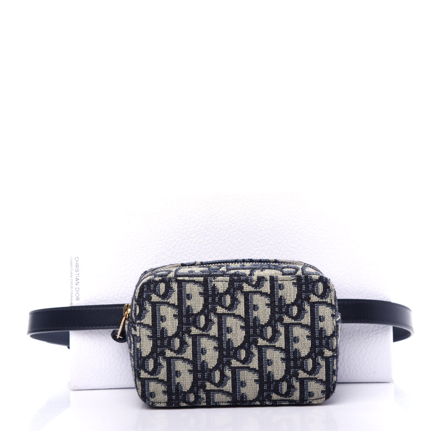 Christian Dior Oblique Belt Pouch Blue 11 of 11