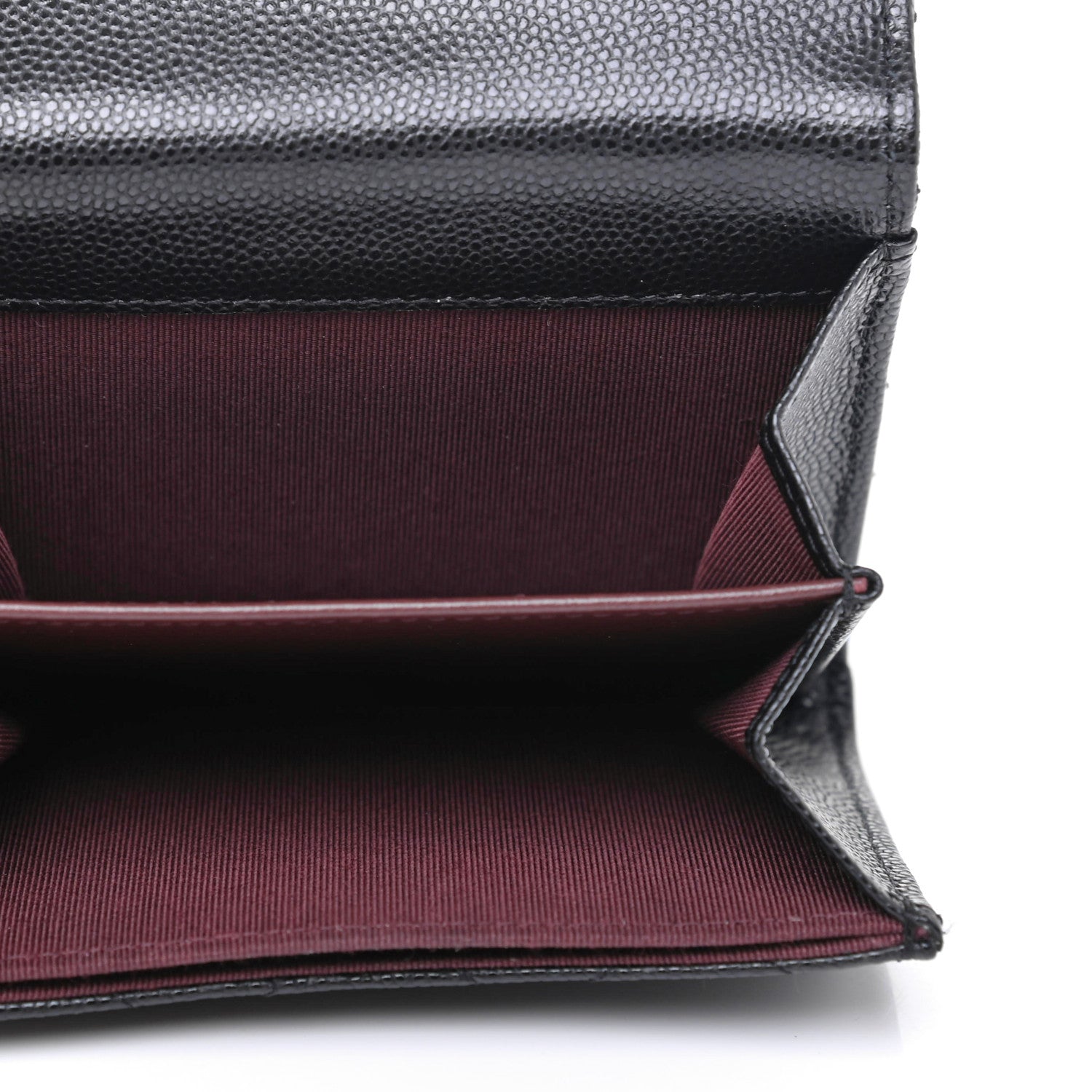 Chanel Caviar Quilted Flap Card Holder Wallet Black 5 of 9