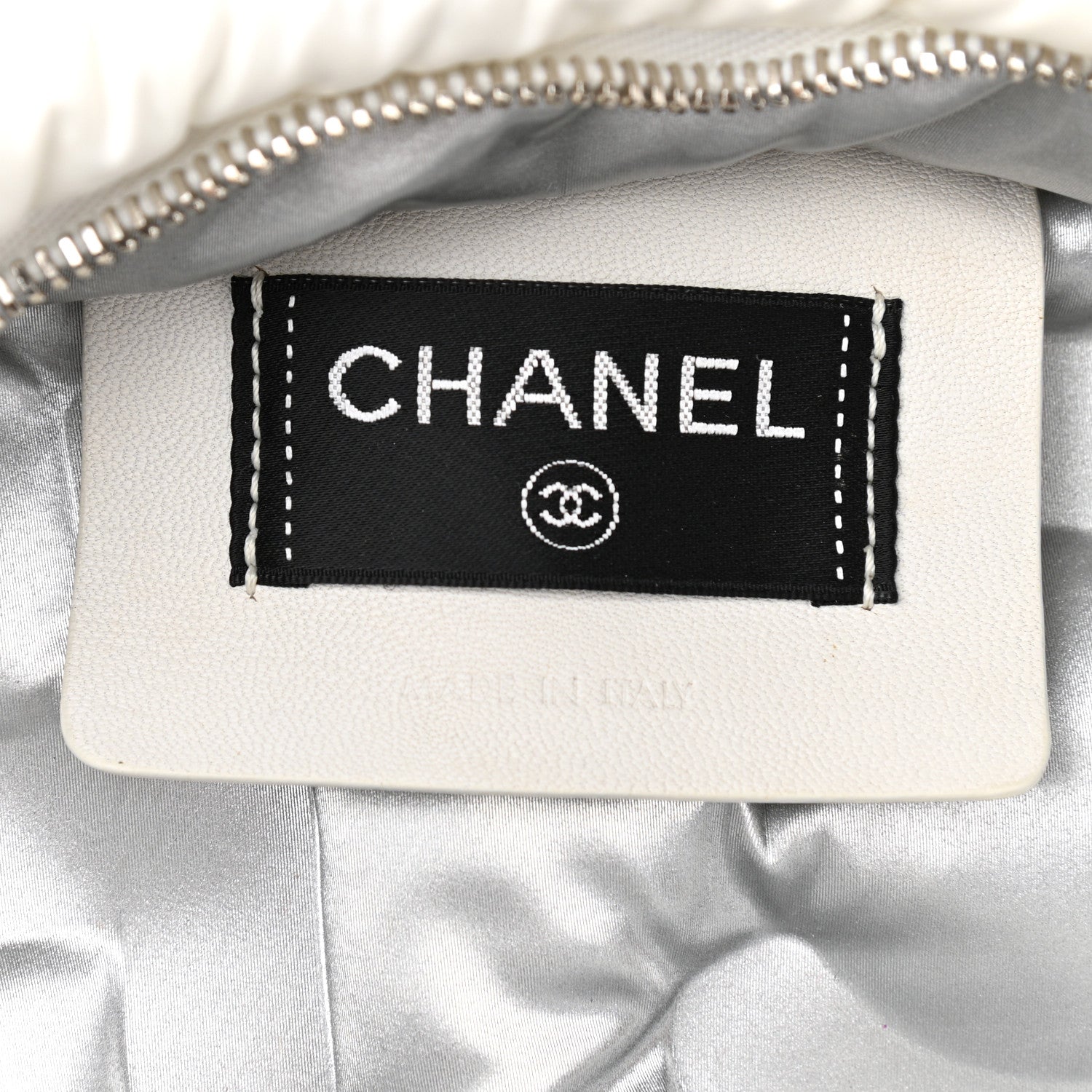 Chanel Nylon Embossed Small Doudoune Backpack Pink Grey White 6 of 12