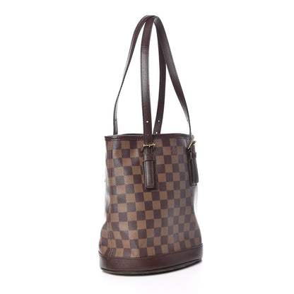 Louis Vuitton Damier Ebene Marais Bucket 23 3 of 13