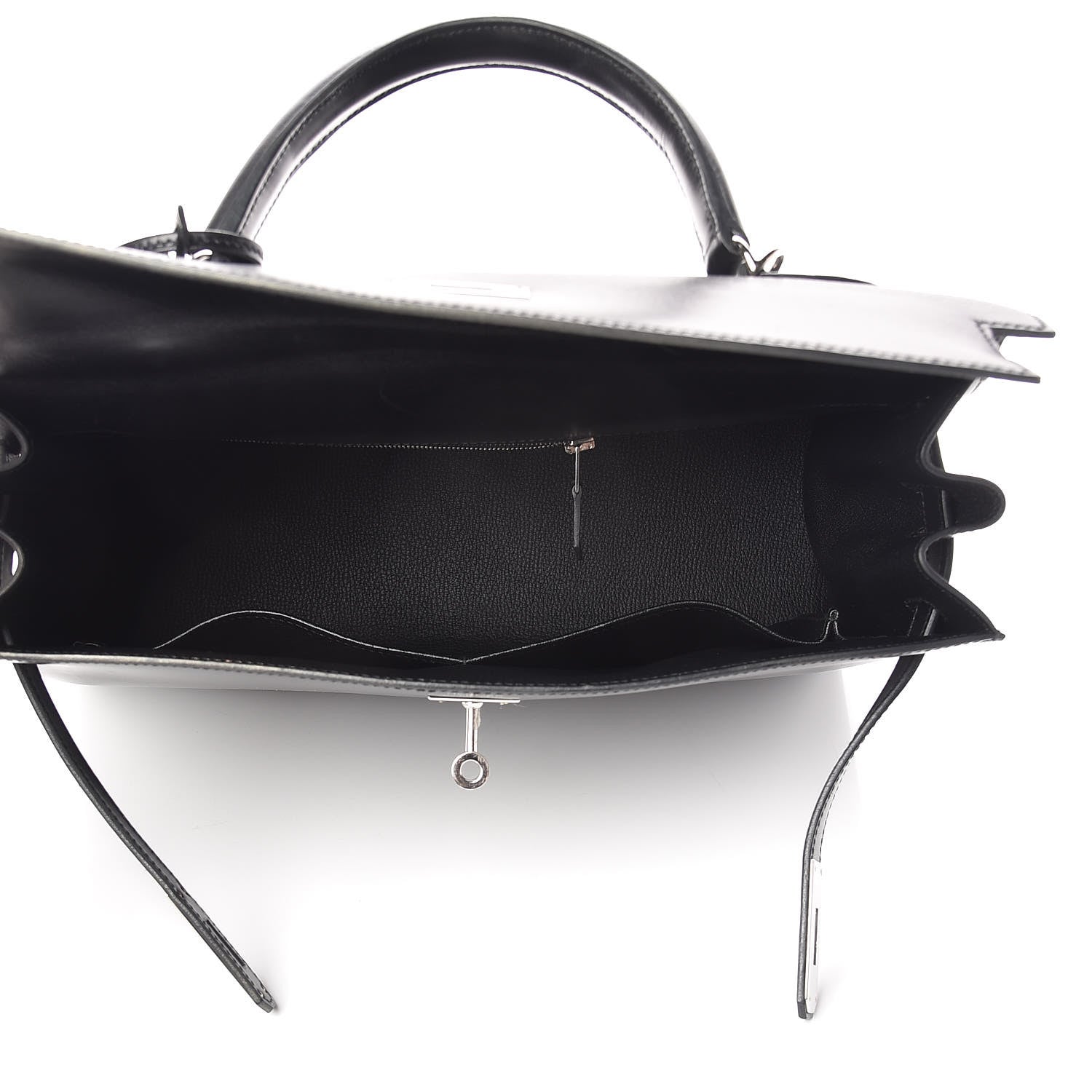 Hermes Box Kelly Sellier 35 Black 7 of 41