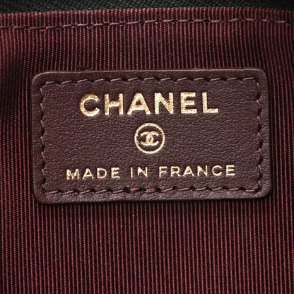 Chanel Caviar Quilted Classic Flat Wallet Pouch Black 5 of 6