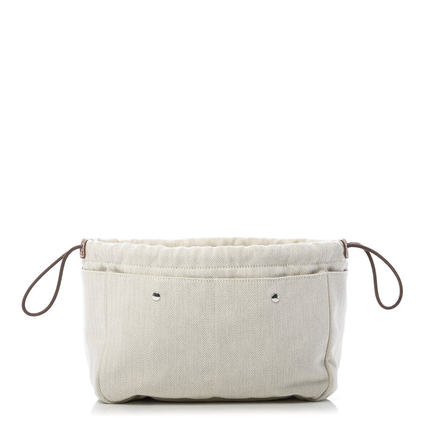 Canvas Barenia Fourbi 25 MM Pouch Naturel Fauve