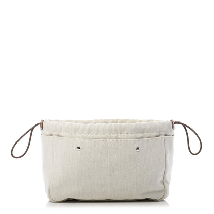 Hermes Canvas Barenia Fourbi 25 MM Pouch Naturel Fauve 1 of 11