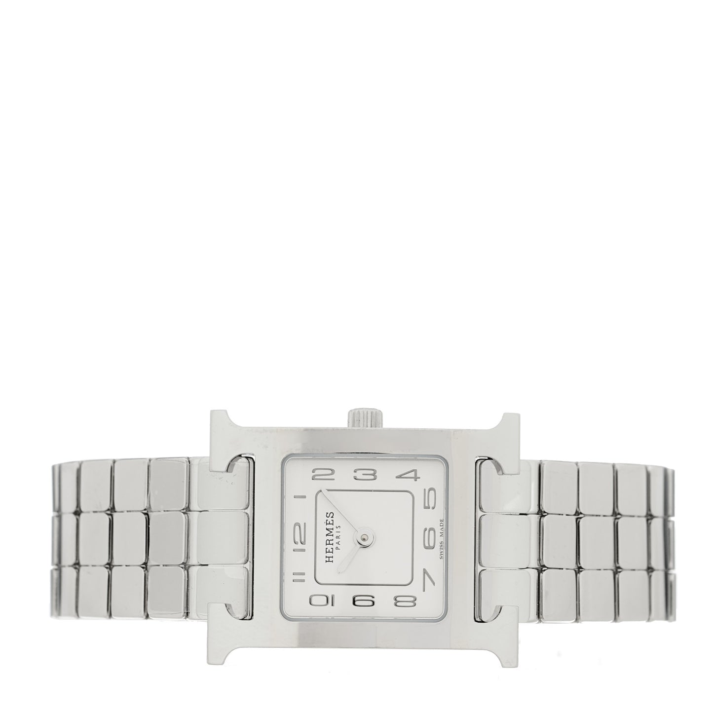 Stainless Steel 21mm Heure H Hour Quartz Watch