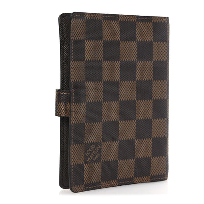 Louis Vuitton Damier Ebene Small Ring Agenda Cover 3 of 7