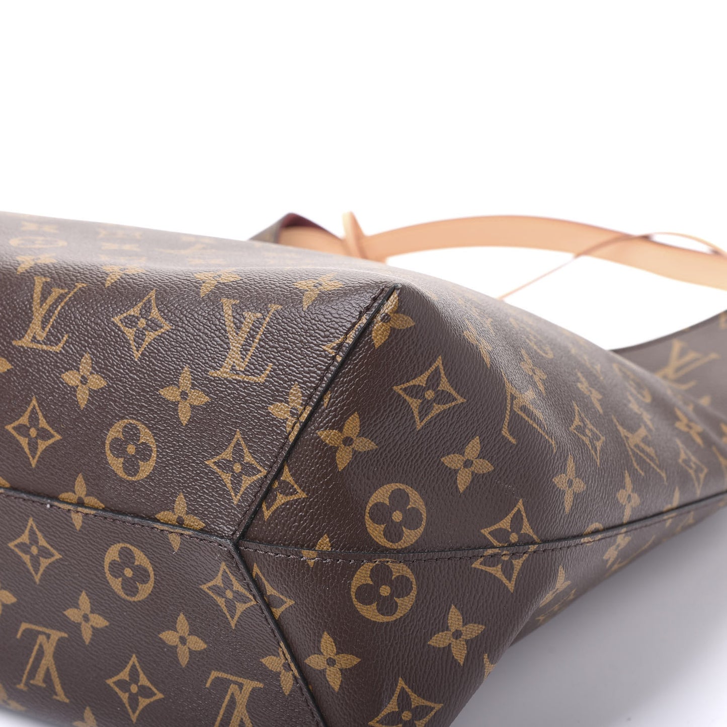 Monogram Flower Hobo Beige